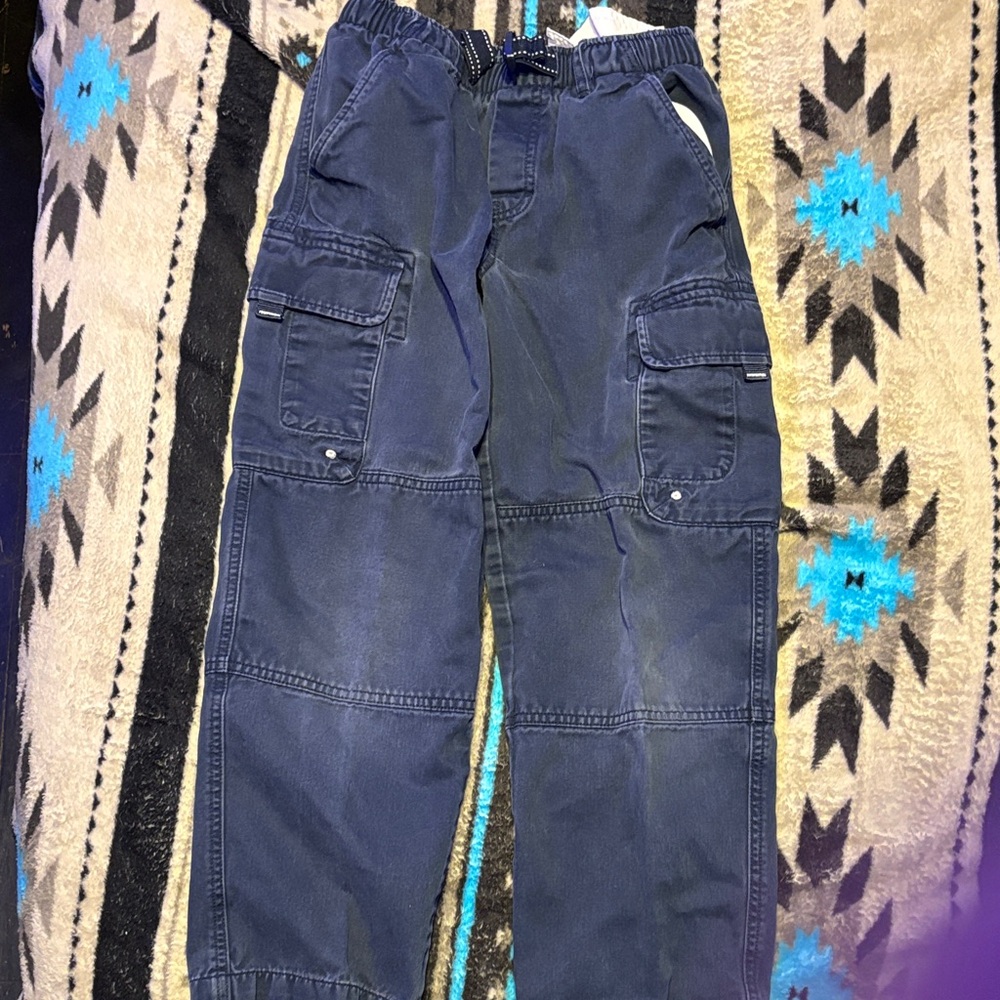 Navy Cargo Pants